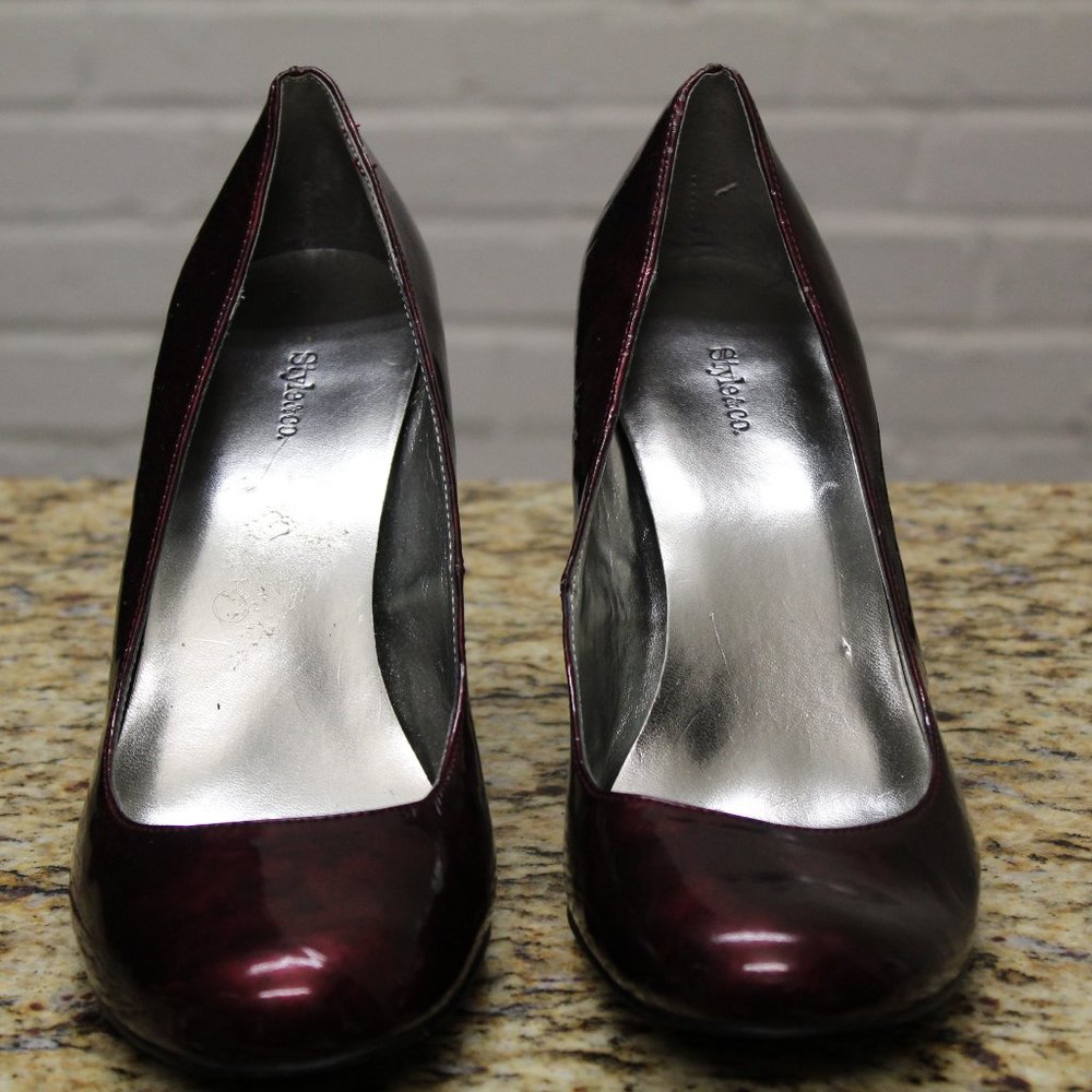 Burgundy Pumps